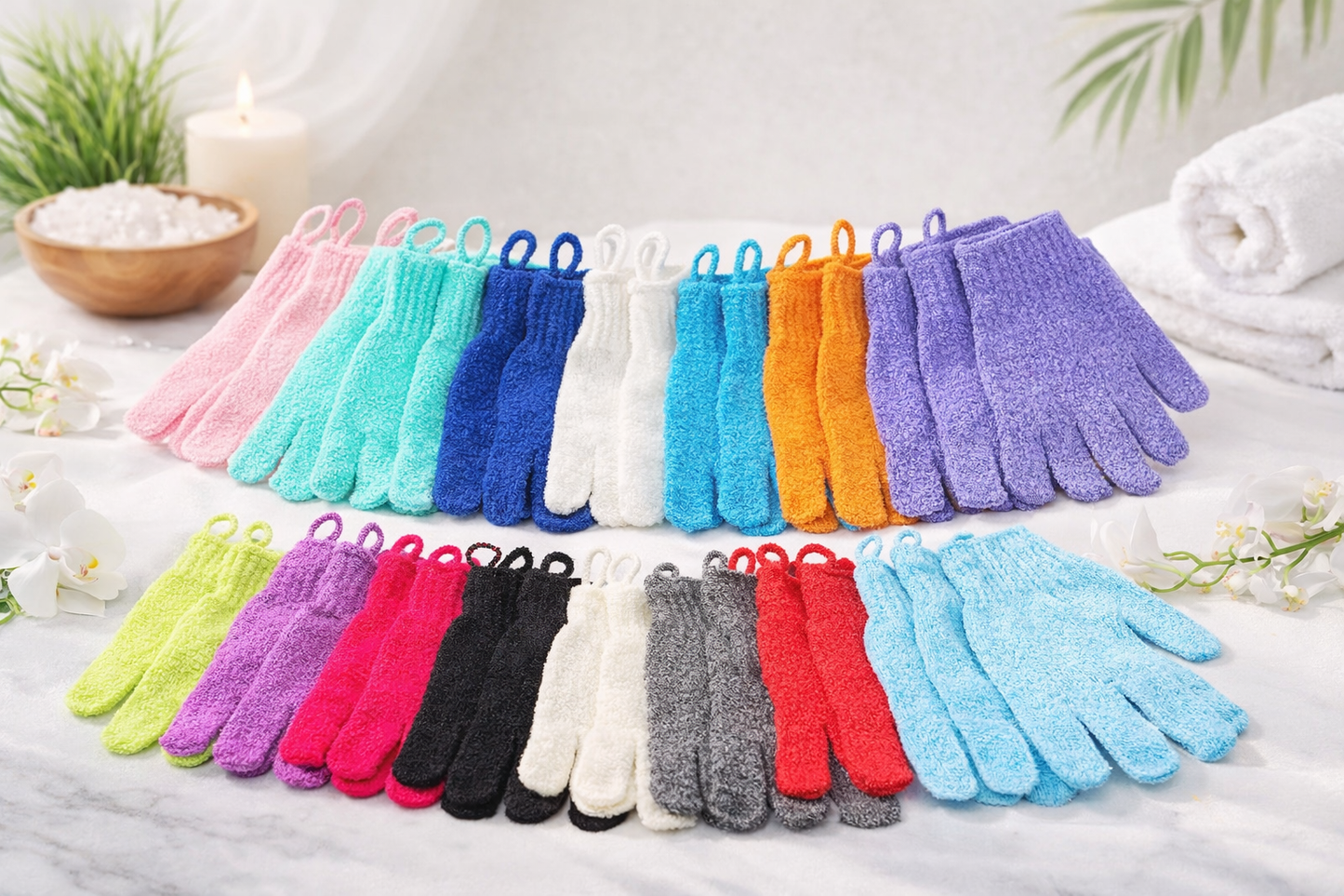 Exfoliating Body Gloves