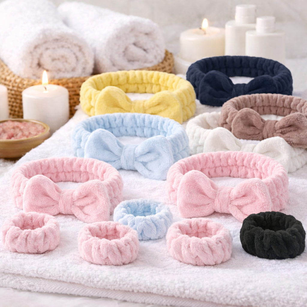 Face Wash Head/Wrist Band Set