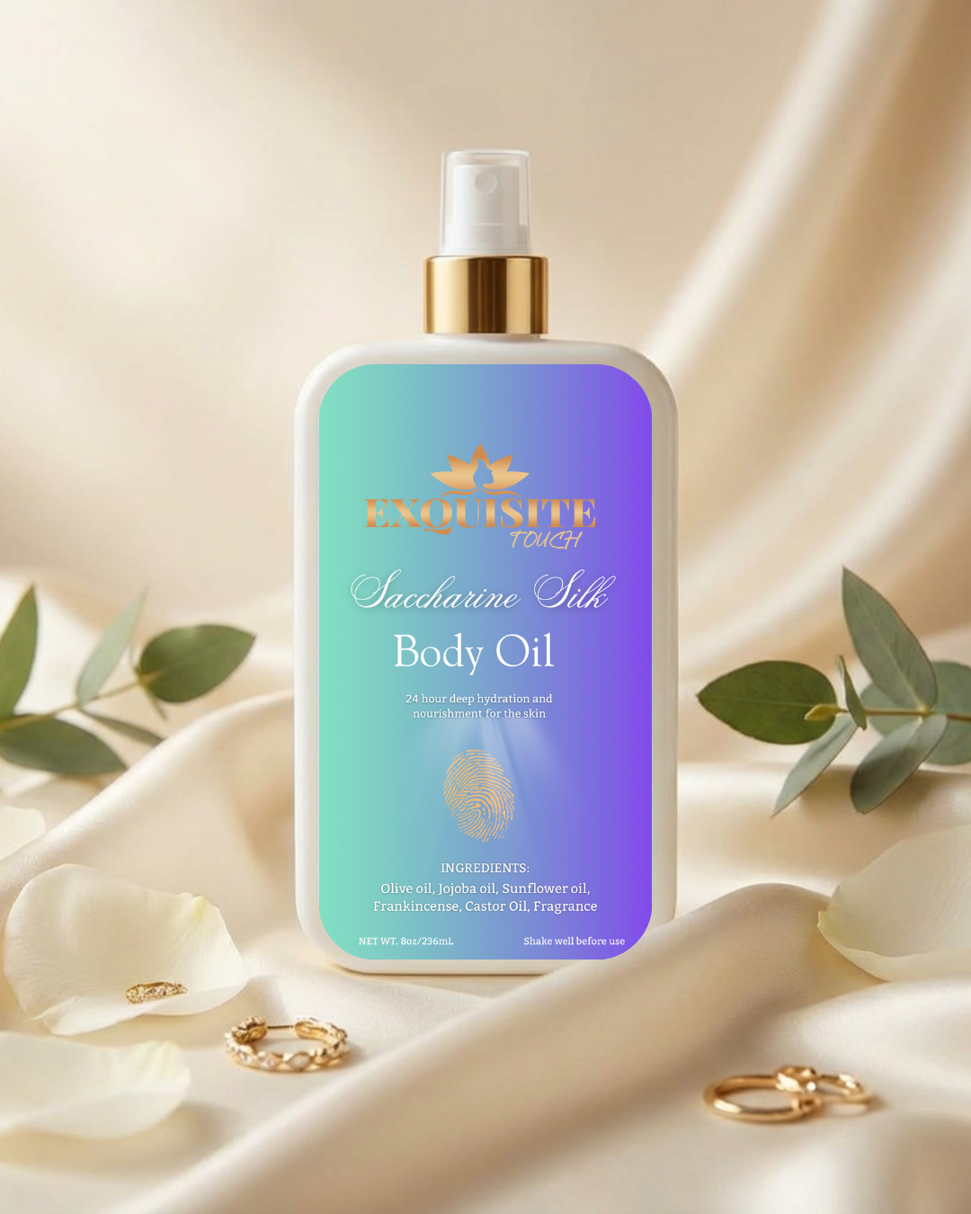 Saccharine Silk Body Oil